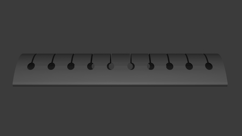 Cable & Wire Organiser | 3D Printable 10-Slot Desk Cable Holder