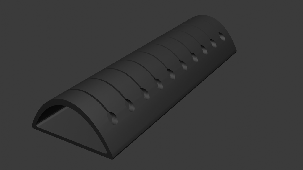 Cable & Wire Organiser | 3D Printable 10-Slot Desk Cable Holder
