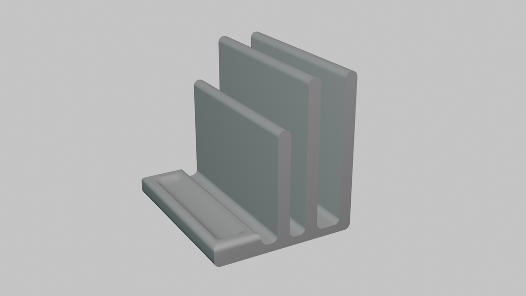 Modern Desk Organizer | 3D Printable Phone, Tablet, Laptop & Pen Holder