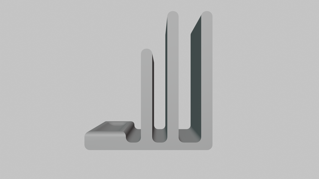 Modern Desk Organizer | 3D Printable Phone, Tablet, Laptop & Pen Holder