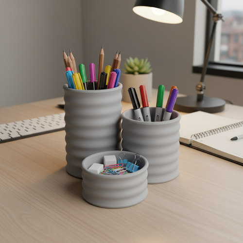 Pencil Holder Set – Office Angle