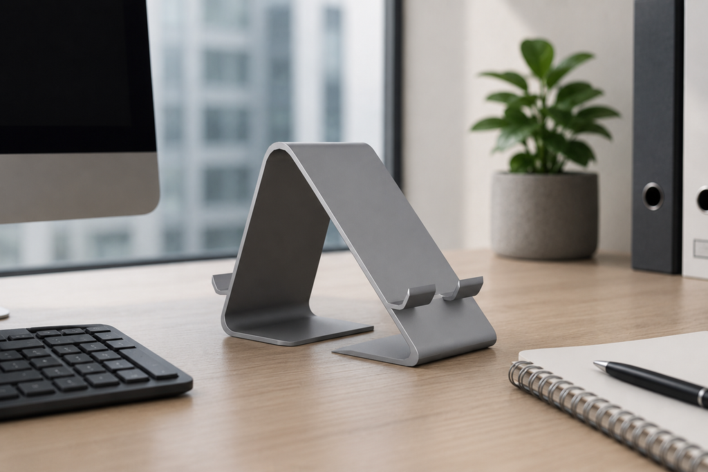 Phone Stand STL File – 2 Angles, Charge-Through Design | 3D Print File
