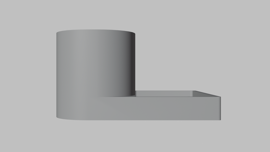 Modern Pencil Holder with Storage Tray | 3D Printable Desk Organiser